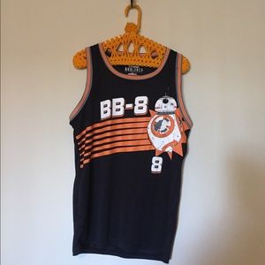 NWT BoxLunch BB-8 Star Wars jersey tank sz Small